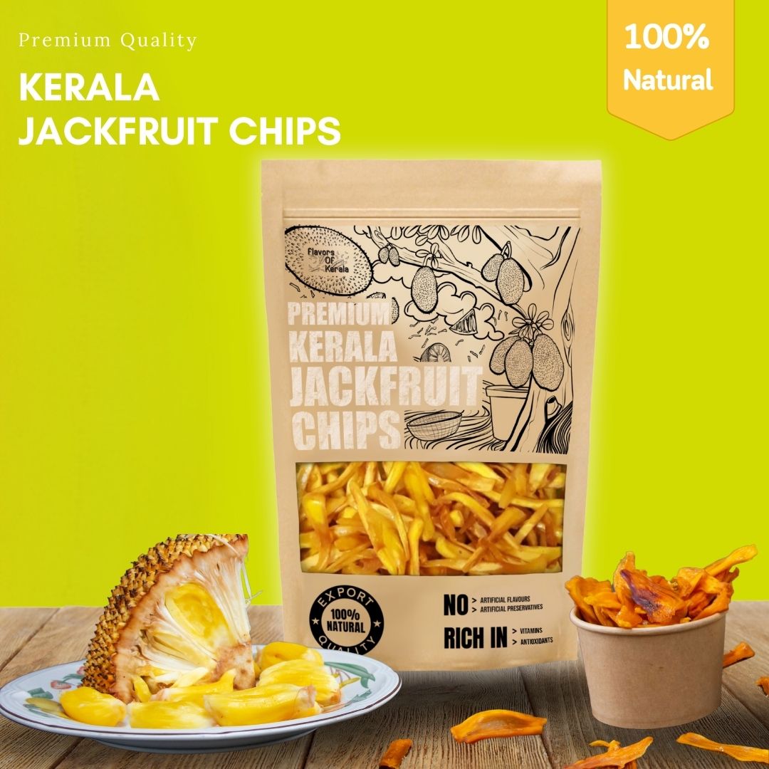 FLAVORS OF KERALA Premium Kerala Jackfruit Chips |