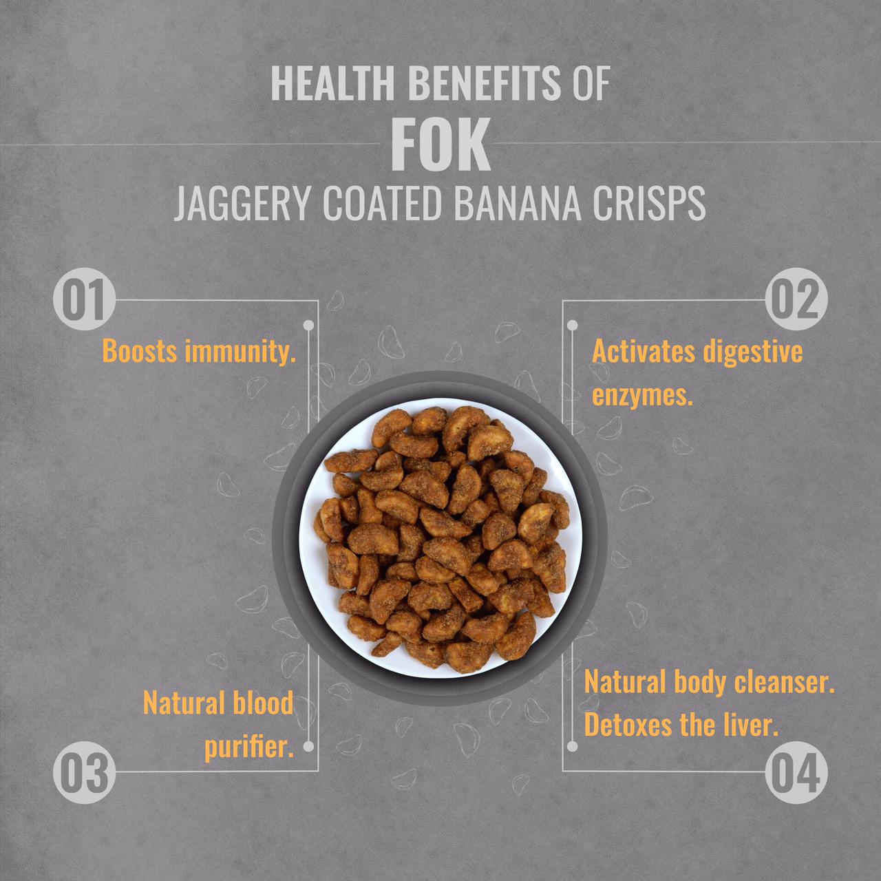 FLAVORS OF KERALA Jaggery Coated Banana Chips