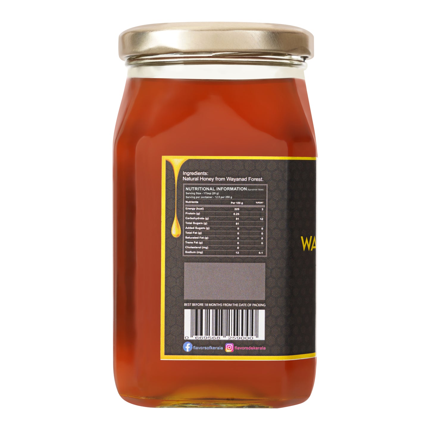 FLAVORS OF KERALA Wild Wayanadan Honey