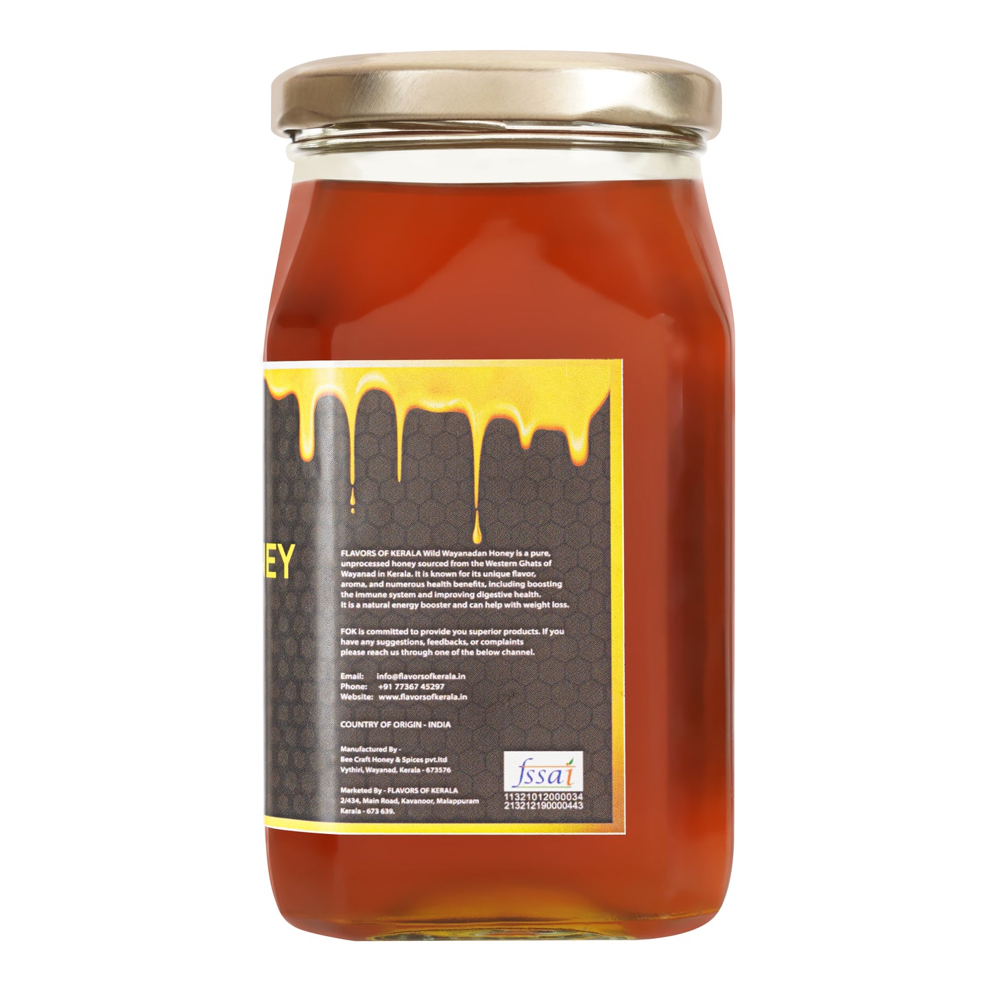 FLAVORS OF KERALA Wild Wayanadan Honey