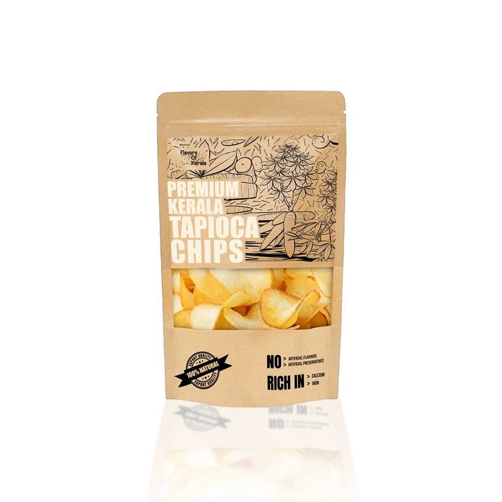 FOK Banana Chips In Coconut Oil & Tapioca Chips (Medium & Large)