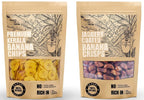 Onam Special Combo | Kerala Banana Chips in Coconut Oil  & Jaggery Coated Banana Crisps Sharkara Upperi