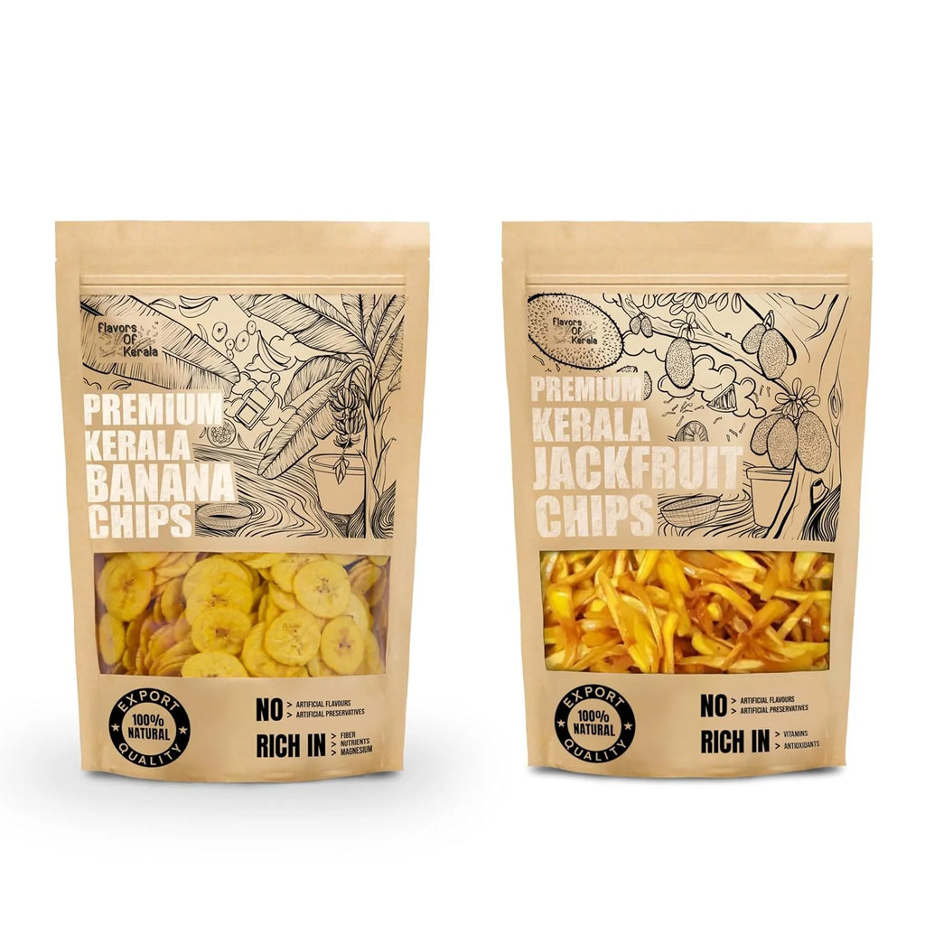 Try It Combo - Kerala Banana Chips & Jackfruit Chips
