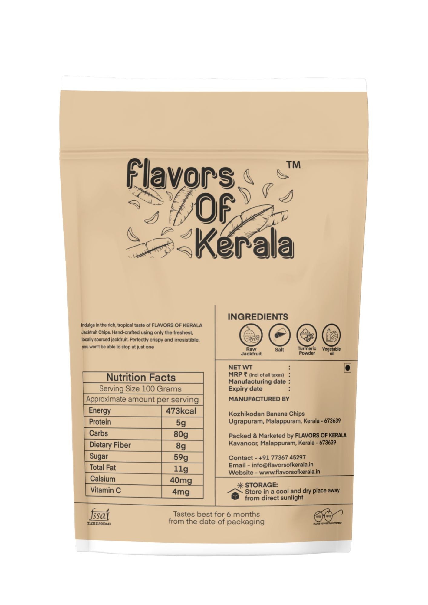 Kerala Jackfruit Chips