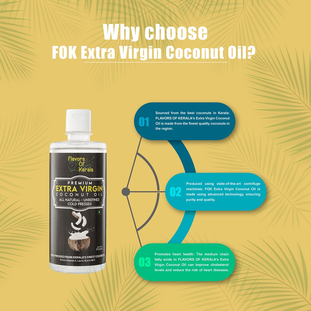 FLAVORS OF KERALA Extra Virgin Coconut Oil